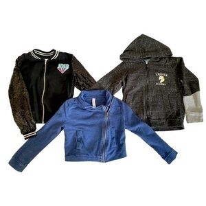 Girl Size Small Jacket Lot of 3